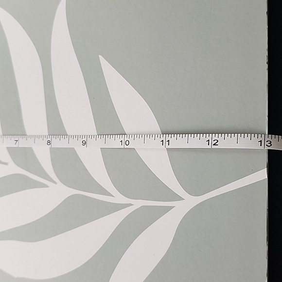 Green and White Botanical Art Wall Decor - Picture 3 of 5